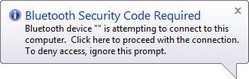 Bluetooth code