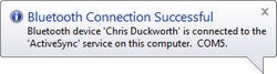 Connection success