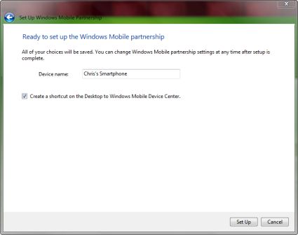 Partnership setup2